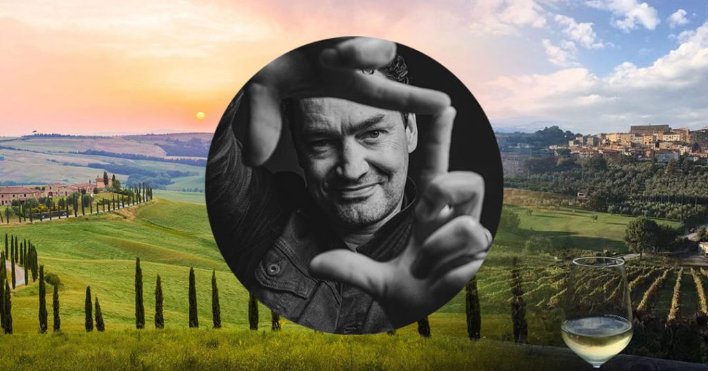 Cory Tetford in Tuscany